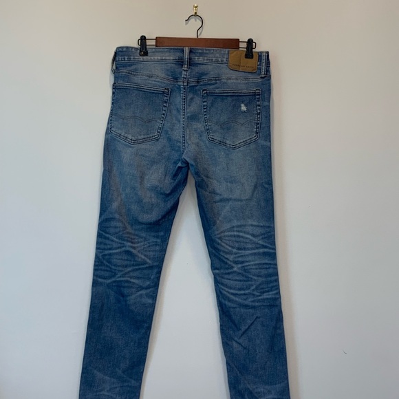 American Eagle Airflex 360 Distressed Blue Jeans Men - Picture 3 of 3